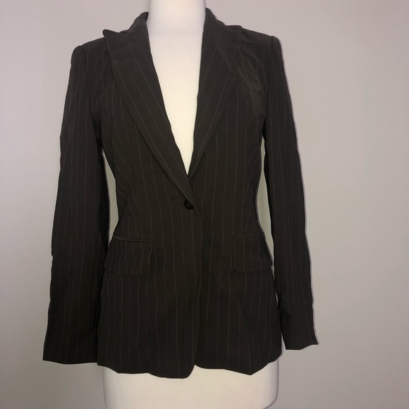 Emanuel Ungaro Green Blazer Size 4 - Picture 2 of 9